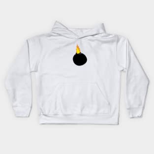 bomb fire Kids Hoodie